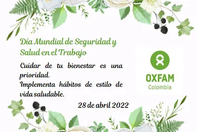 Día de seguridad y salud en el trabajo