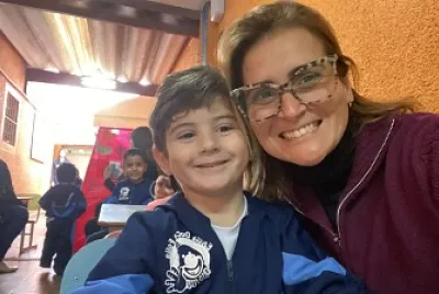 ana  e thomas dia das maes