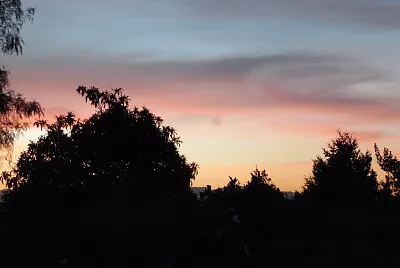 atardecer