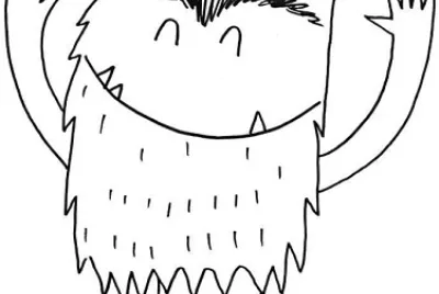 פאזל של colour monster
