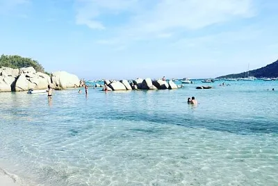 Plage Palombaggia en Corse