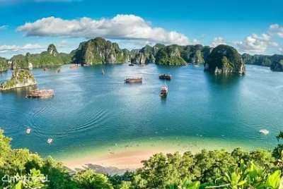 Baie de Ha long Vietnam
