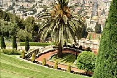 פאזל של Jardines Bahai 3, Ciudad de Haifa, Israel, 2022