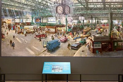Terence Cuneo 's Waterloo Station