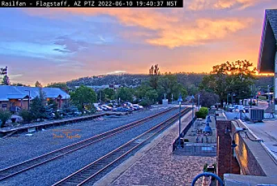 Sunset at Flagstaff,AZ/USA new PZT camera