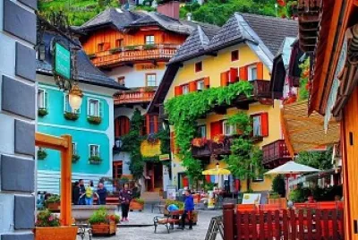 Hallstatt, Austria.