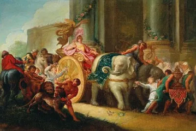 Triumphal chariot