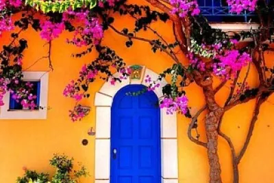 Puerta Azul