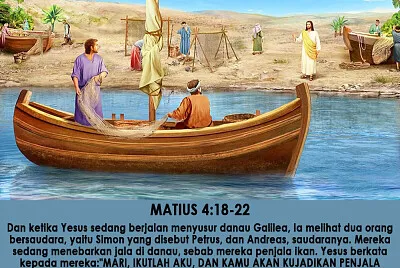 Matius 4 : 18-22