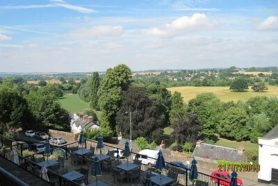 view from Ross on Wye