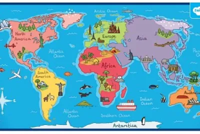 world map世界地圖