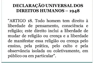 Artigo 18 da Declaração Universal dos Direitos Hum jigsaw puzzle