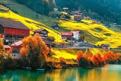 פאזל של Lungern,