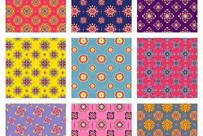 Pattern jigsaw puzzle