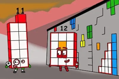 NUMBER BLOCKS jigsaw puzzle