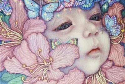 פאזל של Atsuko Goto cria imagens lindamente melancólicas de figuras delicadas camufladas e mescladas com elementos naturais.