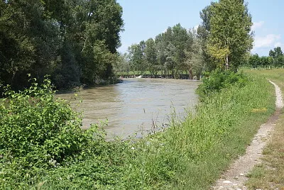 la curva del fiume