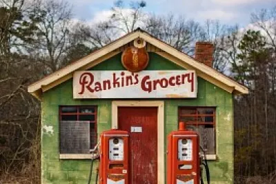 Gas Station Retro