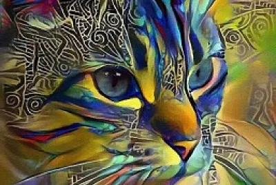 פאזל של Artista francesa contemporânea. Tornou-se uma designer de arte infográfica, livre de qualquer tendência ou corrente imposta