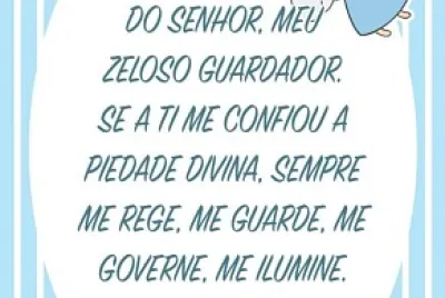 Oração Santo Anjo