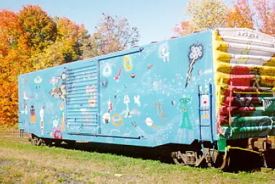 The Shelburne Falls Trolley Museum, in Shelburne Falls, Massachusetts, is a fun day of trolley car rides, pump car rides and more 