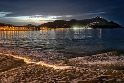 Plage de la Concha San Sébastien jigsaw puzzle