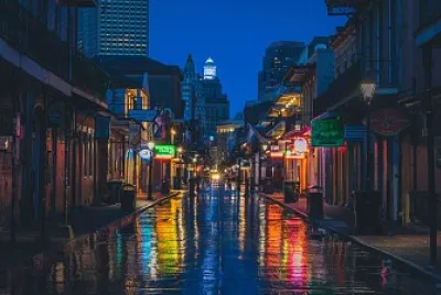 New Orleans Night Scene jigsaw puzzle