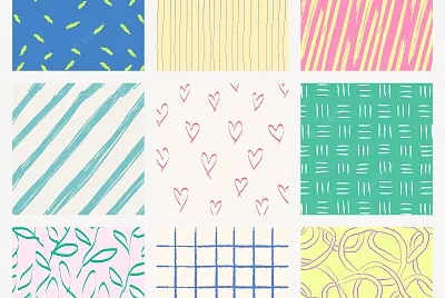 Pattern jigsaw puzzle