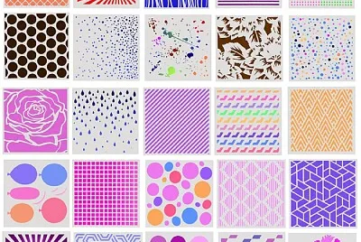 Pattern jigsaw puzzle
