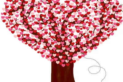 arbol de corazones jigsaw puzzle