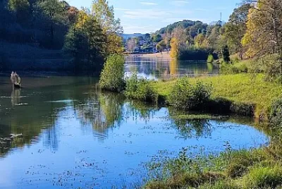 Le Lac de Saint Pée sur Nivelle vue 2