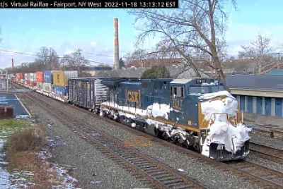 CSX-7217 impersonating a CSX Snowplow