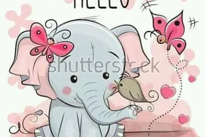 פאזל של hello elefanta