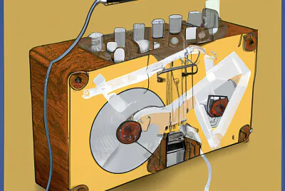 Recording tape mixer