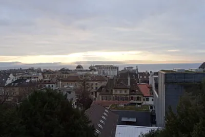 Neuchâtel lever de soleil