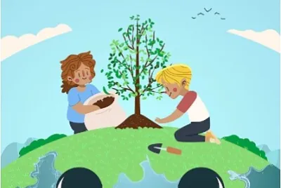 Plantando un arbol