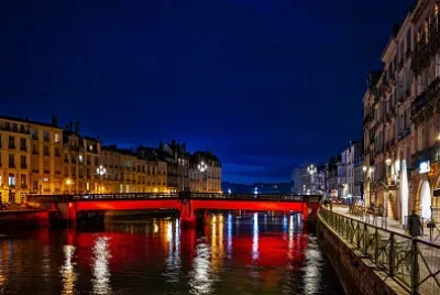 Bayonne by night