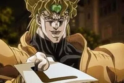 Dio saying L because u messed up big time