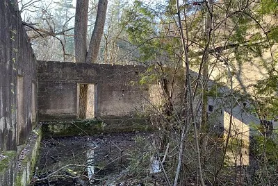 abandoned hydro plant