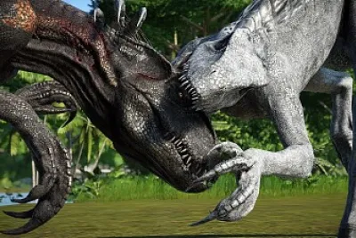 פאזל של White Indoraptor 1