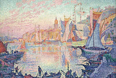 Signac port de Saint-Tropes