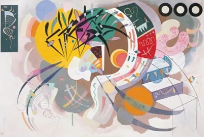 Kandinsky courbe dominante 1936