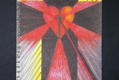 Kreuz mit Herz