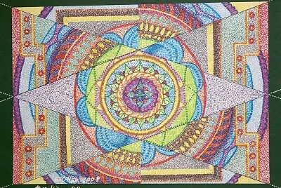 Mandala jigsaw puzzle