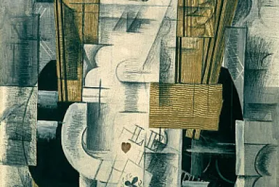 Braque compotier et cartes
