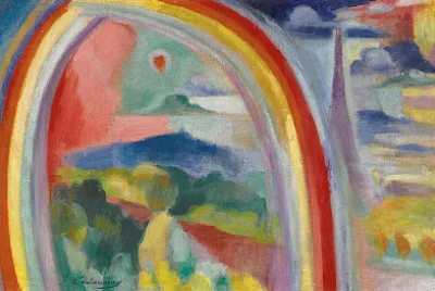 Delaunay Paris à l 'arc-en-ciel