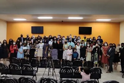 Primeira reunião presencial  - Pandemia - Covid-19