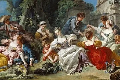 Bird Catchers by Boucher