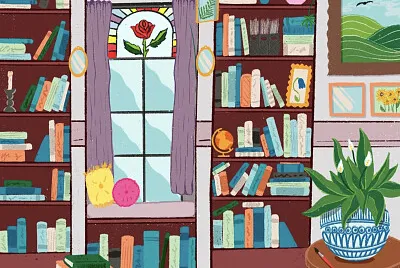 פאזל של Library