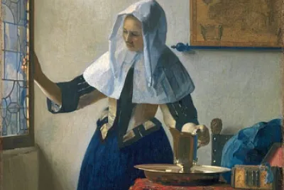Vermeer femme à la coiffe blanche